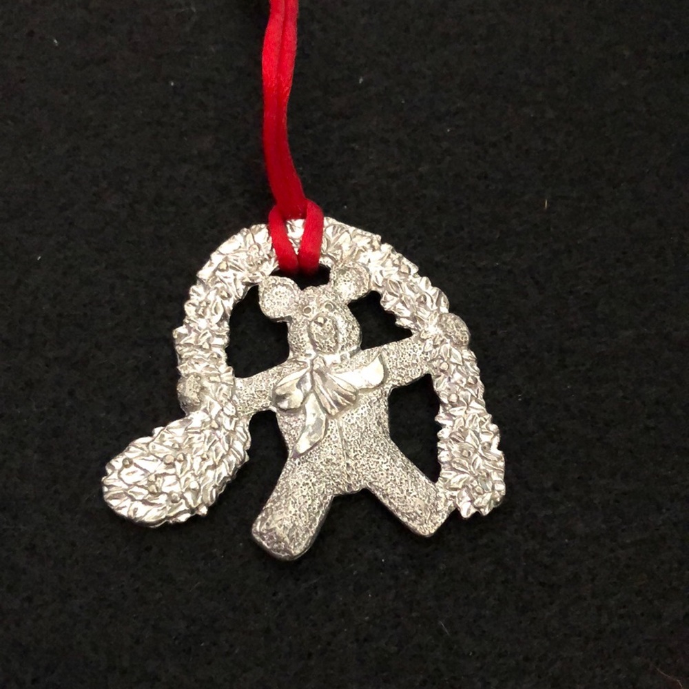 Salisbury Pewter Bear Christmas Ornament